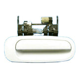 Exterior Door Handle Rear Right for 1998-2002 Toyota Corolla 040 White