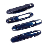 Exterior Door Handle 4PCS Set for 98-03 Toyota Sienna 8Q0 Stratosphere Mica Blue