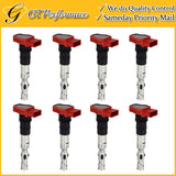 OEM Quality Ignition Coil 8PCS for Audi A6 Quattro/ A8 Quattro/ Allroad Quattro