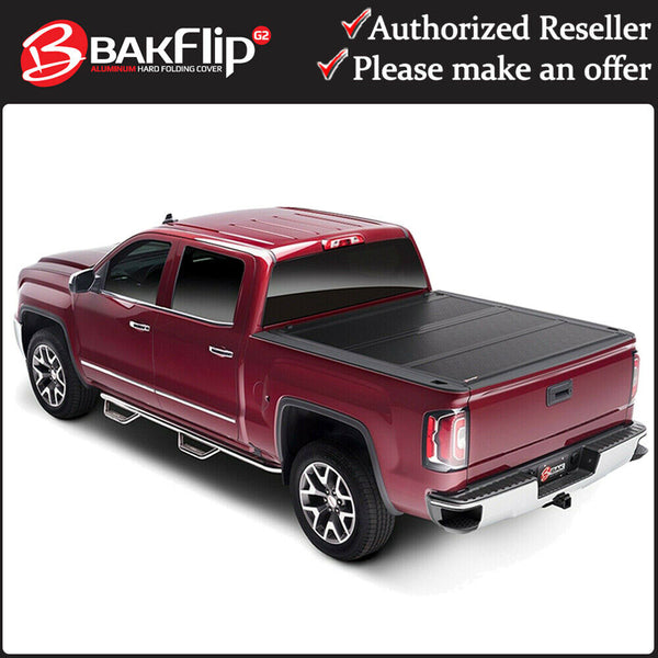 Bakflip FiberMax Truck Bed Cover for 2019-2020 Ram 1500 5' 7" Bed with Ram Box