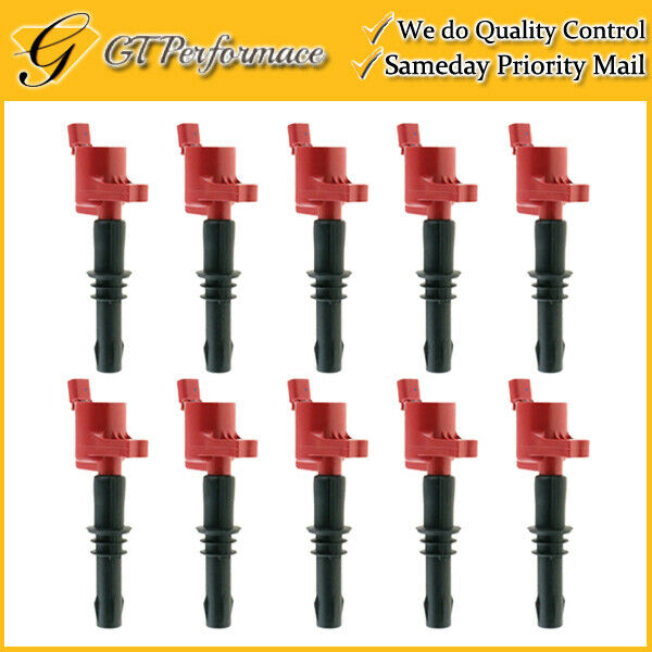 OEM Quality Ignition Coil 10PCS for Expedition Explorer Lobo Mustang/ Navigator