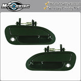 Exterior Door Handle Front L & R for 1998-2002 Honda Accord G87P Dark Green