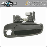 Exterior Door Handle Front Right for 1998-2002 Toyota Corolla Non Painted Black