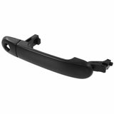 Exterior Door Handle Front Left for 2007-2012 Nissan Versa Non Painted Black