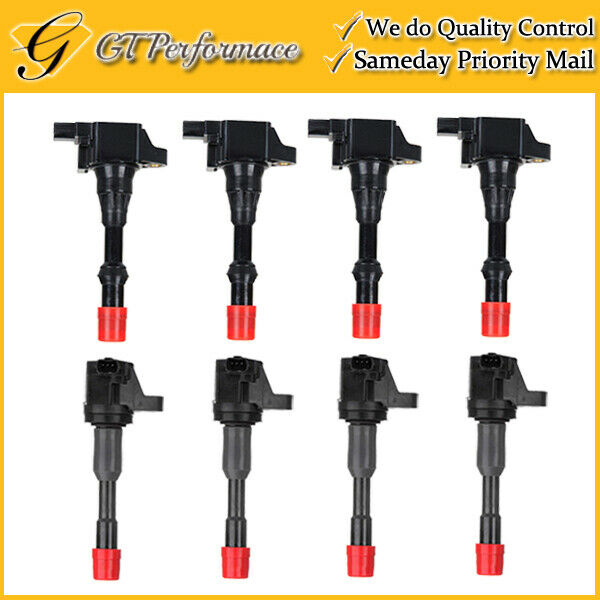 OEM Quality Ignition Coil 8PCS Set for 2003-2005 Honda Civic 1.3L L4