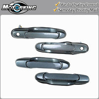 Exterior Door Handle 4PCS Set for 98-03 Toyota Sienna 6M3 Silver Spruce Metallic