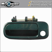 Exterior Door Handle Front Left for 92-96 Toyota Camry 6P2 Classic Green Pearl