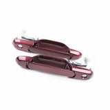 Exterior Door Handle Front Left & Right for 98-03 Toyota Sienna 3M6 Burgundy