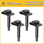 OEM Quality Ignition Coil 4PCS for Audi A6 Quattro RS6/ Volkswagen Beetle Golf