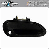 Exterior Door Handle Front Right for 98-02 Honda Accord NPB Non-Painted Black