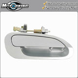 Exterior Door Handle Rear R for 98-02 Honda Accord NH612M Regent Silver Metallic