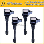 OEM Quality Right Bank Ignition Coil 4PCS Set for 11-13 QX56/ 14-15 QX80 5.6L V8