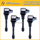OEM Quality Right Bank Ignition Coil 4PCS Set for 11-13 QX56/ 14-15 QX80 5.6L V8