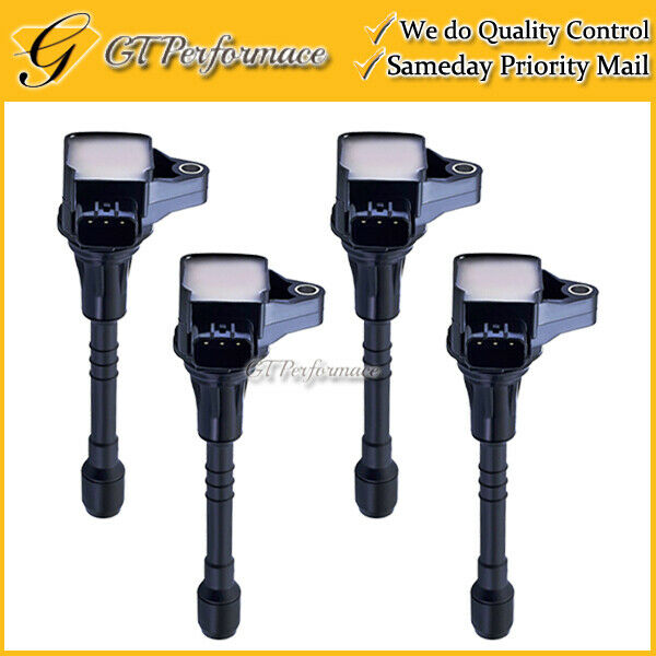OEM Quality Right Bank Ignition Coil 4PCS Set for 11-13 QX56/ 14-15 QX80 5.6L V8