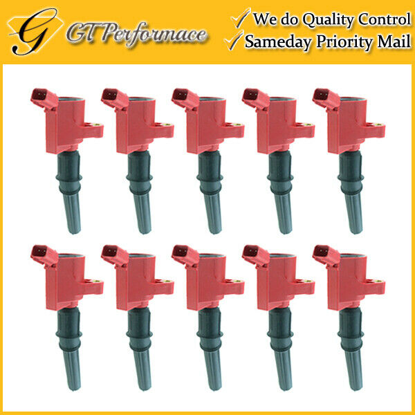 OEM Quality Ignition Coil 10PCS for Econoline Excursion Mustang Lobo/ Town Car