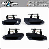 Exterior Door Handle 4PCS Set for 02-06 Nissan Altima BW9 Majestic Blue Pearl