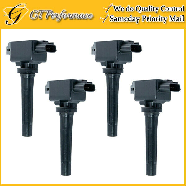 OEM Quality Ignition Coil 4PCS for 12-18 Mazda 3/ 6/ CX-5/ MX-5 Miata 2.0L 2.5L