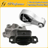 Quality Front L/ & Rear Engine Mount 2PCS Set for 2007-2015 Smart Fortwo 1.0L L3