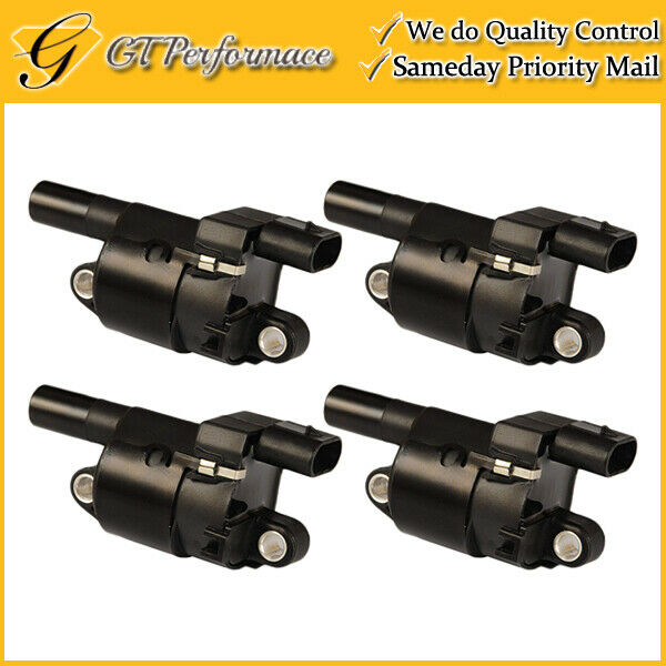 OEM Quality Ignition Coil 4PCS for Camaro Corvette Silverado 1500 Suburban/ GMC