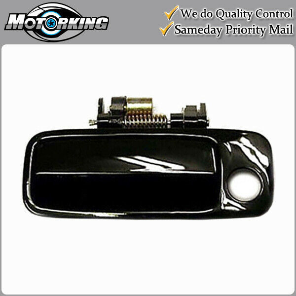 Exterior Door Handle Front Left for 1997-2001 Toyota Camry 202 Black