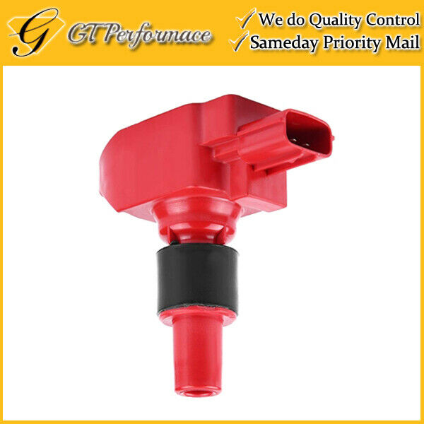 OEM Quality Ignition Coil for 2004-2011 Mazda RX-8 1.3L, N3H1-18-100B-9U, Red