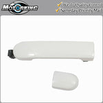Exterior Door Handle Rear Left for 2007-2012 Nissan Versa QM1 Cloud White