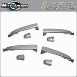 Exterior Door Handle 4PCS Set for 04-10 Toyota Sienna 8R5 Blue Mirage Metallic
