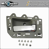 Interior Door Handle Front Right for 05-11 Jeep Grand Cherokee Khaki & Chrome