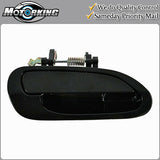 Exterior Door Handle Rear Right for 1998-2002 Honda Accord NPB Non-Painted Black