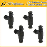 Quality Fuel Injector 4PCS for 2000-2005 Hyundai Accent 1.5L 1.6L, 35310-22600